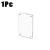 1/3/6pcs Acrylic Refrigerator Magnetic Frame Frame For 1/3/4 Inch Photo Clear Reversible Refrigerator Magnet Photo Frame Display