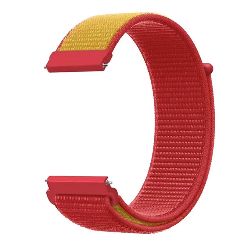 

22mm 20mm Nylon Strap For Huawei Watch GT6-5 Amazfit Bip 6/Active 2/Balance 2 Flag Style Bracelet Wristband Galaxy Watch 7 6 5 4 22mm Watch Band