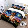 Starry Night Dog Art Set Multiple Sizes Kid'S And Adults' Bedroom Exquisite 3Pc Bedding Set, Gift