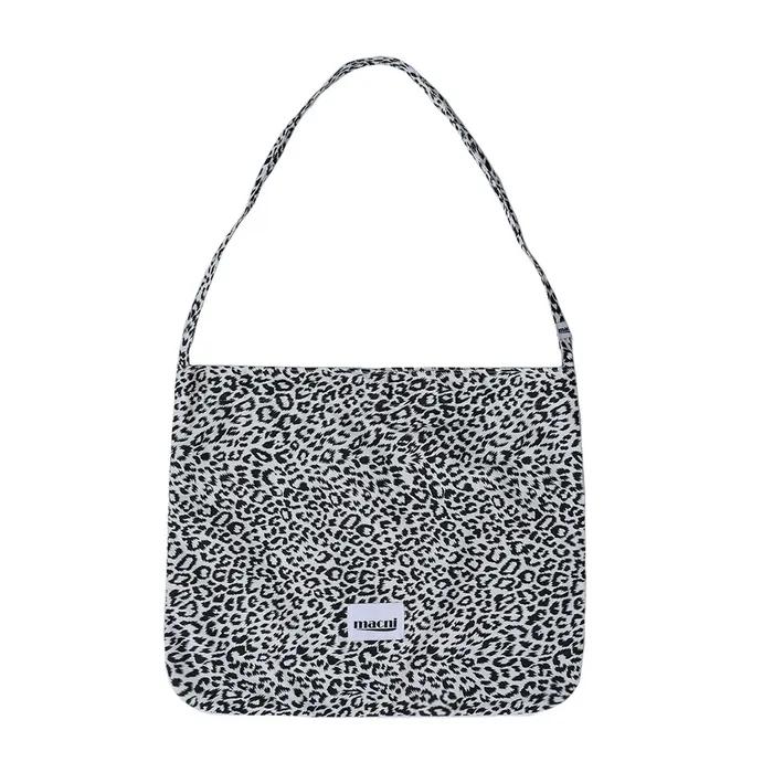 LEOPARD ECO CROSS BAG BLACK