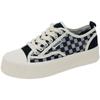 Neue Sommer Dünne Atmungsaktive Canvas Schuhe Damenschuhe Vielseitige Board Schuhe Sommer Mädchen Dicksohlige Mesh Netzschuhe