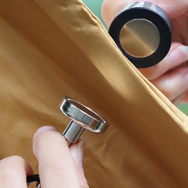 Zelt Magnetischer Haken Zeltbefestigungshaken Mit Bergsteiger-Schnalle Outdoor-Zubehör Für Picknick Multifunktionale Zubehörteile