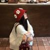 Korean Style Beanies Hat Handmade Bucket Hat Retro Women's Fisherman Hat  Girls