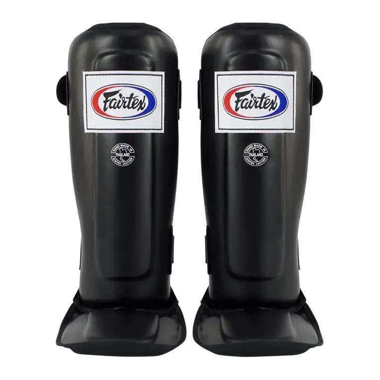 Fairtex SP3 Protège-tibias et Pieds Noir XL