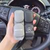 2025 Hot Leather Dual-Clip Glasses Holder Car Magnetic Sunglasses Storage Clip For Mercedes Benz AMG W206 W204 W205 W212 W213 W2