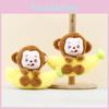 Plush Soft Monkey Keychain Keyring Children Gift Collection Doll Enthusiasts