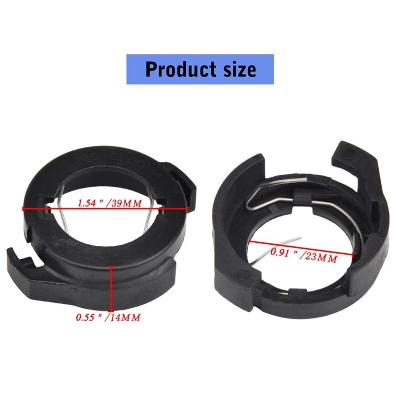 H7 Headlight Retention Clips Vibration Proof Design Automotive Vehicle LED Bulb Holder Plastic For Car Lighting Upgrade