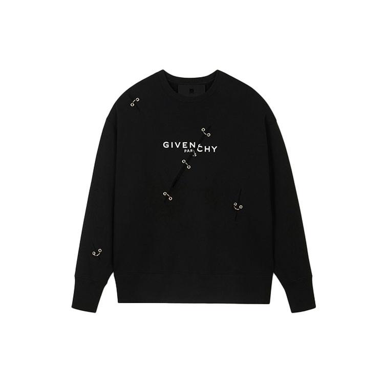 Givenchy Felpa Effetto Trompe L'oeil da Uomo BMJ0B83Y69-001