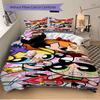Powerpuff Girls Adventure Print 3Pcs Bedding Setduvet Cover With 2 Bedropillowcase Home Birthday Gift