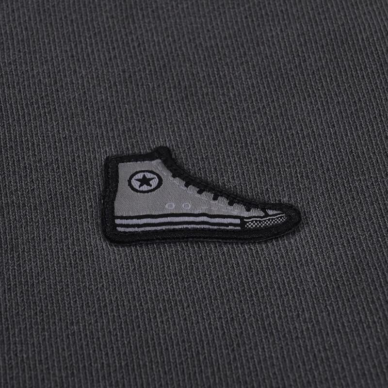 New Converse Sweatshirt Unisex Dark Gray 10025538-A01