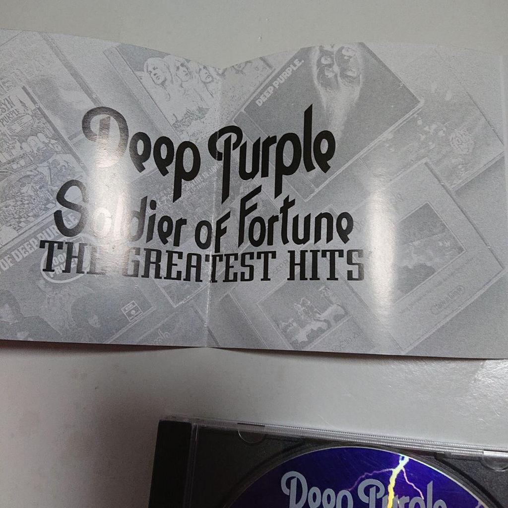 [USED] Rare Korean edition! DEEP PURPLE/Soldier of Fortune