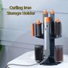 Wall Mounted/Desktop Curling Iron Storage Holder Non-slip Hair Tool Organizer  Bathroom