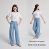 Girls' Light Blue Cotton Denim Jeans