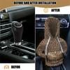 Sweater-Style Gear Shift Cover with Printed Patterns, Car Gear Lever Protector, Creative Car Interior Gear Shift Cover, Car Shift Boot