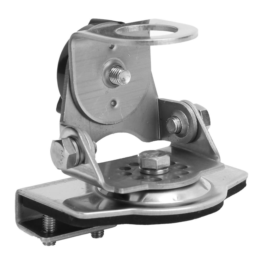 K3‑66 Stainless Steel Car Antenna Holder Hatchback Mounting Bracket for Automobile Radio