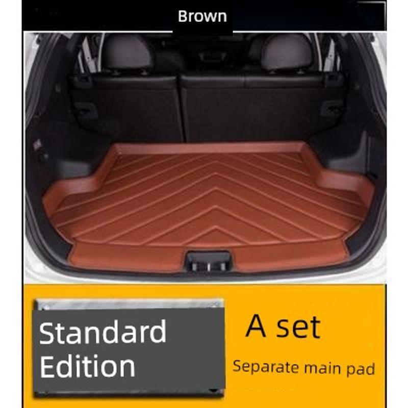 Lichi L63l5 L7 Dedicated New Energy Electric Four-Wheel Car Foot Mat Elderly Scooter Trunk Mat Tail Box Brown Trunk Mat