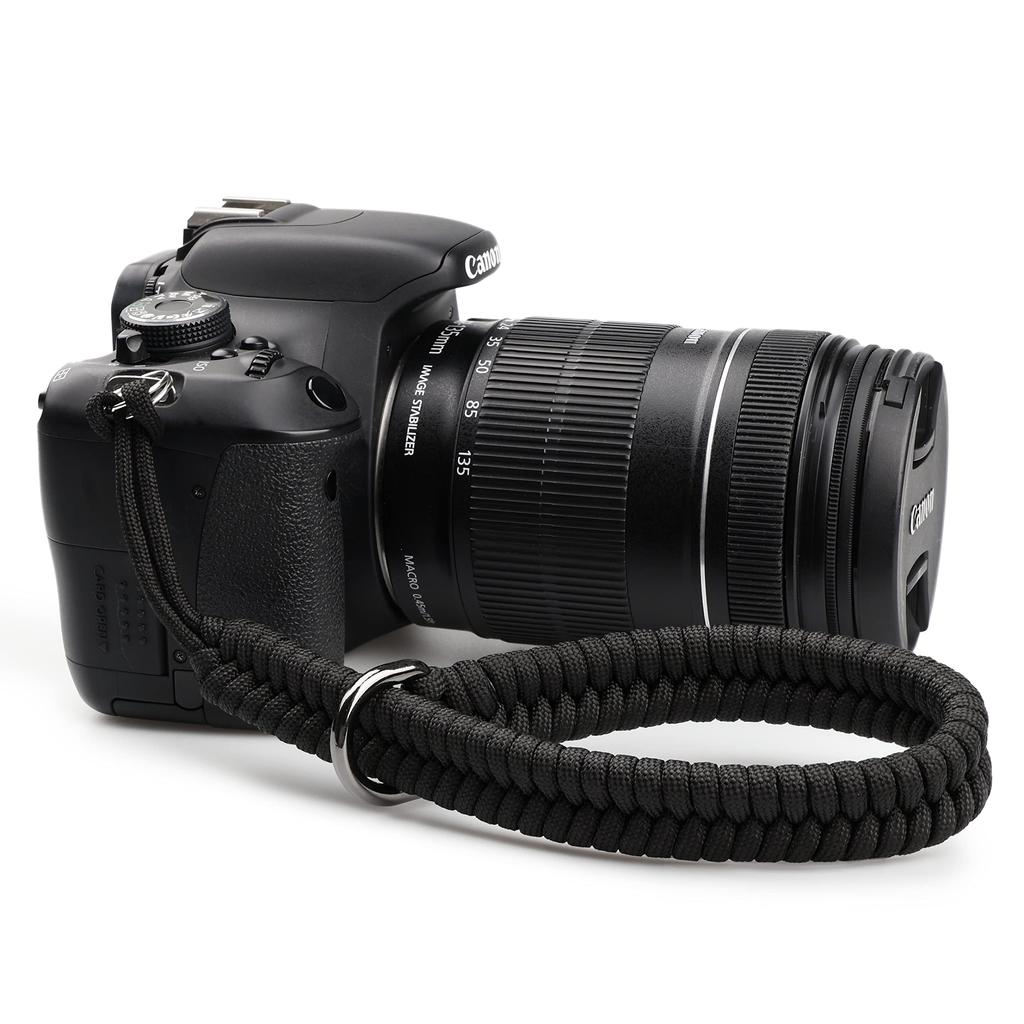 SUNYA Camera 550 Paracord Braided Hand Quick Compatible with Most SLR Includes Adapter for Easy Stylish Metal Parts with Highly Polished Finish Strap,