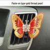 Ornamento da Console Auto a Farfalla Ricamata - Decorazione Curativa Bizzarra