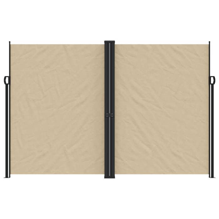 VidaXL Auvent latéral rétractable beige 220x1200 cm 4004870