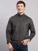 Men Stand Collar Full Sleeve Jacket