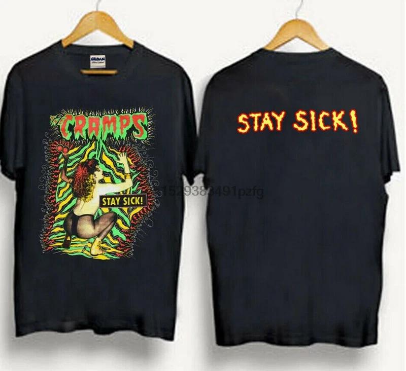 RARE REPRINT Vintage The Cramps 1990 Stay Sick T Shirt. S