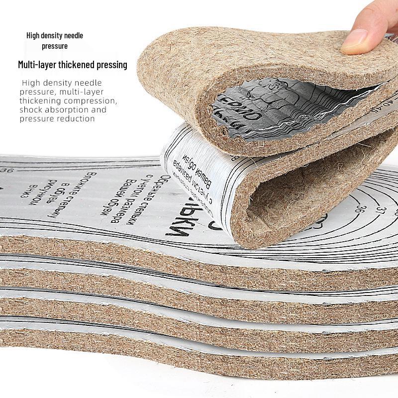 Solette Popolari in Feltro di Lana Cartone Animato: Spesso, Caldo, Ammortizzante, Decompressione, Multitaglia, Personalizzabile per Scarpe da Ginnastica