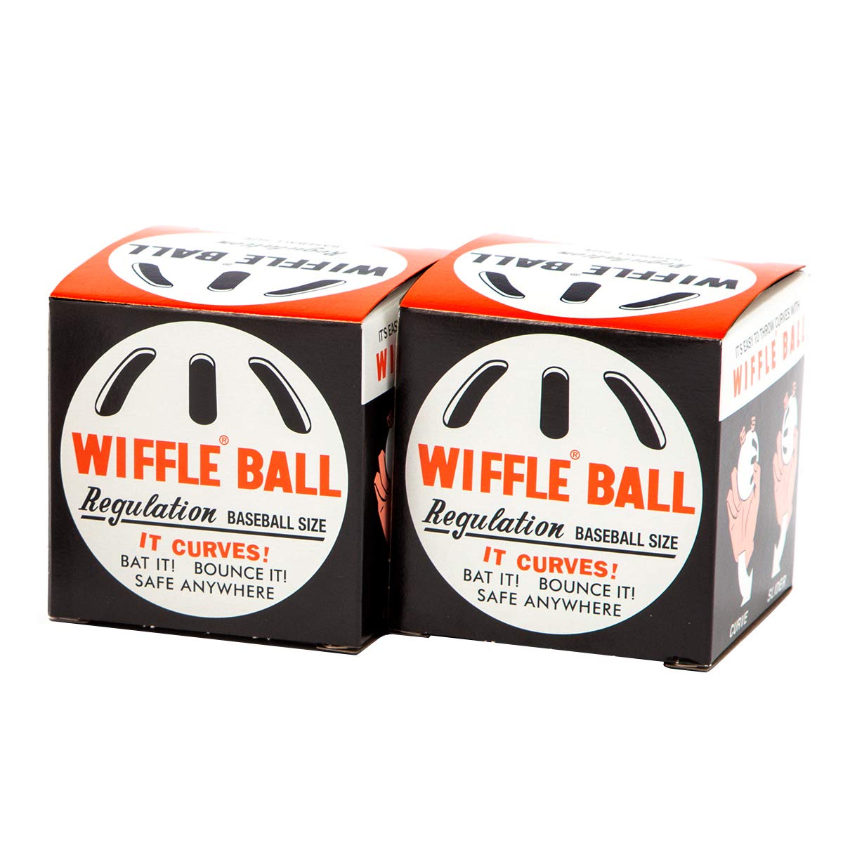 

WIFFLE set in box Japanese White Ball, 2-piece [Official Product], белый