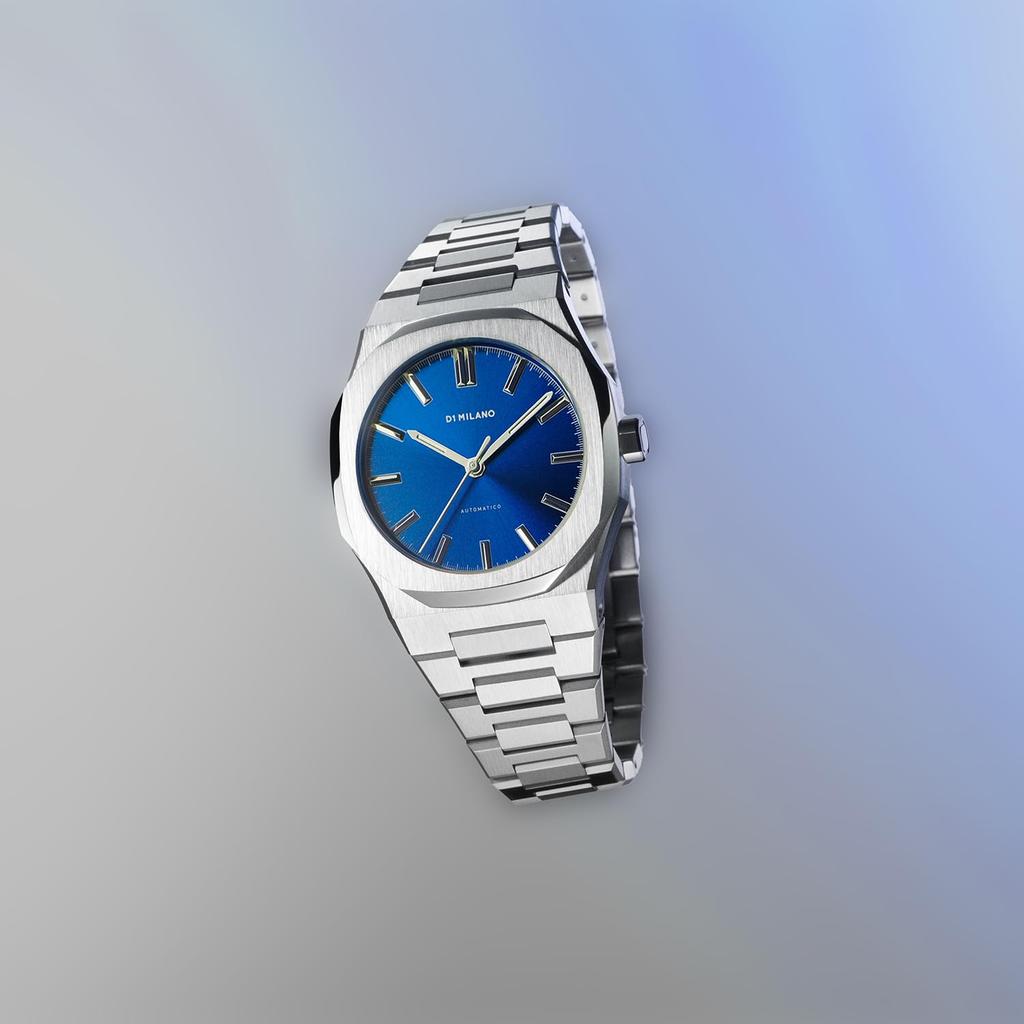 Authorized Distributor D1 Milano Unisex Automatic Navy Blue 36mm [D1 MILANO] Men's Watch, Cord, ATBU06,