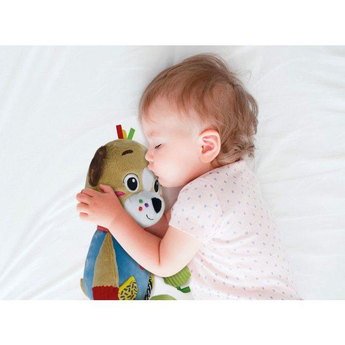 Peluche - Clementoni - Chiot Pete - Douceur - Multisensorielle - Développement tactile