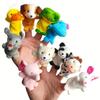 Parent-Child Animal Puppet Plush Finger Puppet Cute Children's Hand Puppet  Stuffed Toys