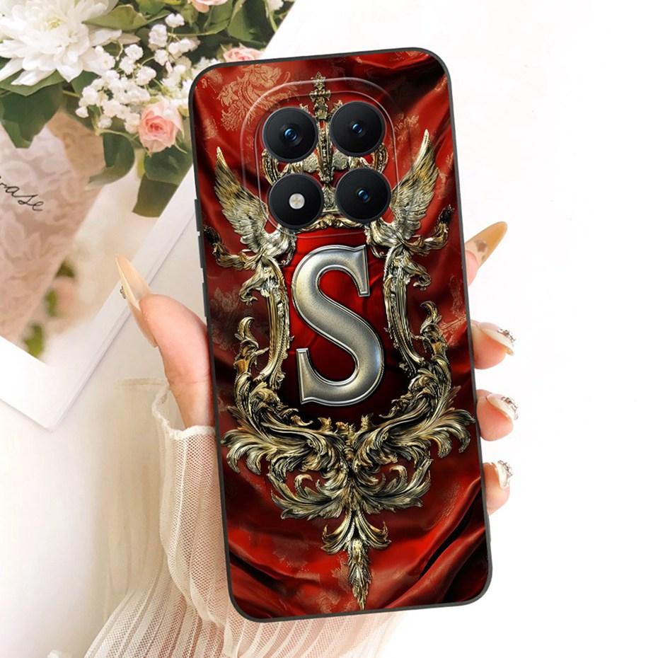 Fashion Crown Letter Phone Case For Xiaomi Redmi Note 15 Pro Plus Soft Silicone Cases For Redmi Note 15 Pro 5G 15Pro+ Bumpers