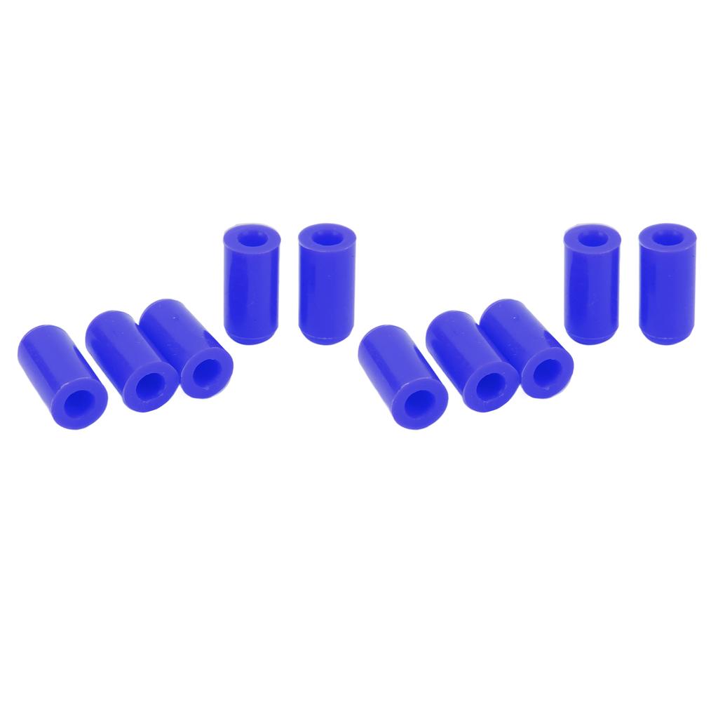 10 Pcs 6mm Vacuum Hose Silicone Wear Resistance Flexible Waterproof Auto Tubing Cover End Plug
