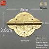 Retro Chinese Style Small Folding Butterfly Antique Jewelry Box with Pure Copper Hinges