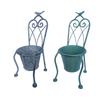 Planter Decoration Iron Plant Basket Shabby Metal Flower Holder Pot Stand for Indoor Outdoor Home Farmhouse