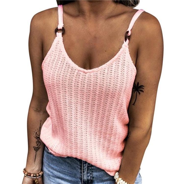 Women Casual Summer Fashion Off Shoulder Loose Sleeveless Blouse Cami Tank Tops