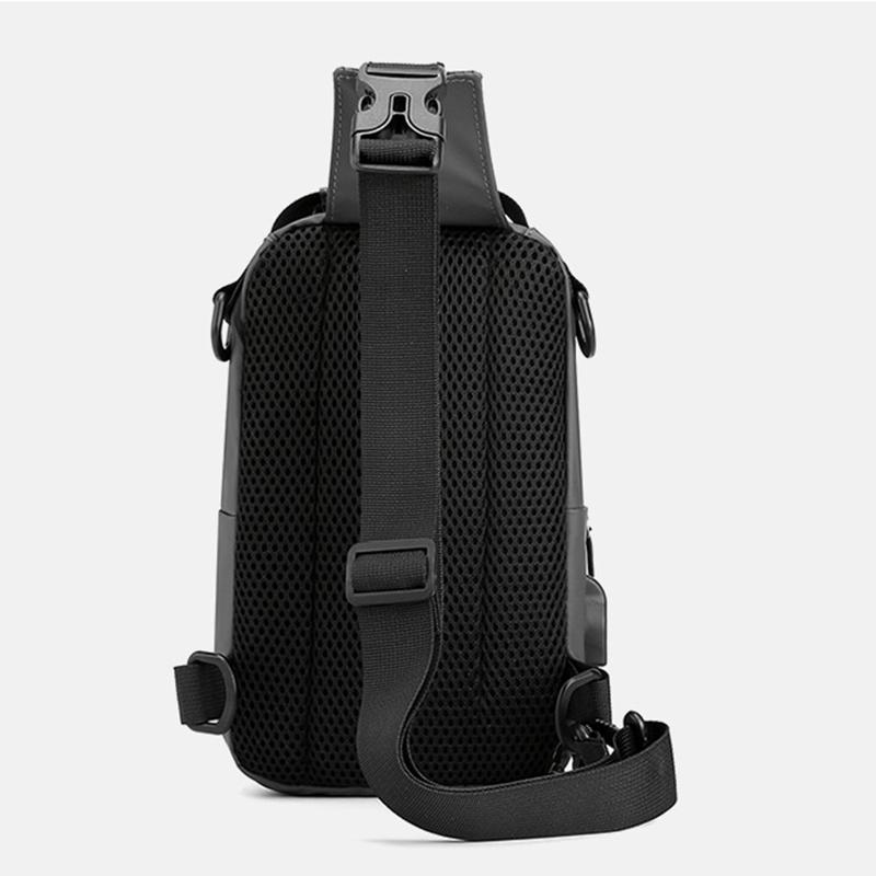 Men Nylon Rucksack Knapsack Messenger Chest Bags Waterproof Travel Military Male Handbag Sling Cross Body Daypack Backpack Bag