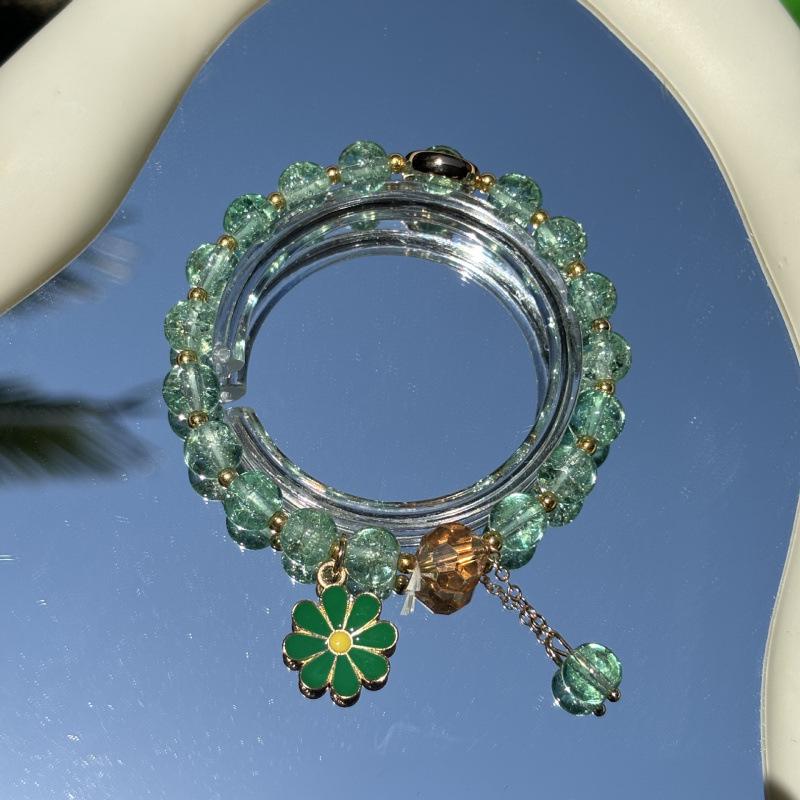 Lily of the Valley Butterfly Bracelet - Multi-Style Beaded Star & Moon Design