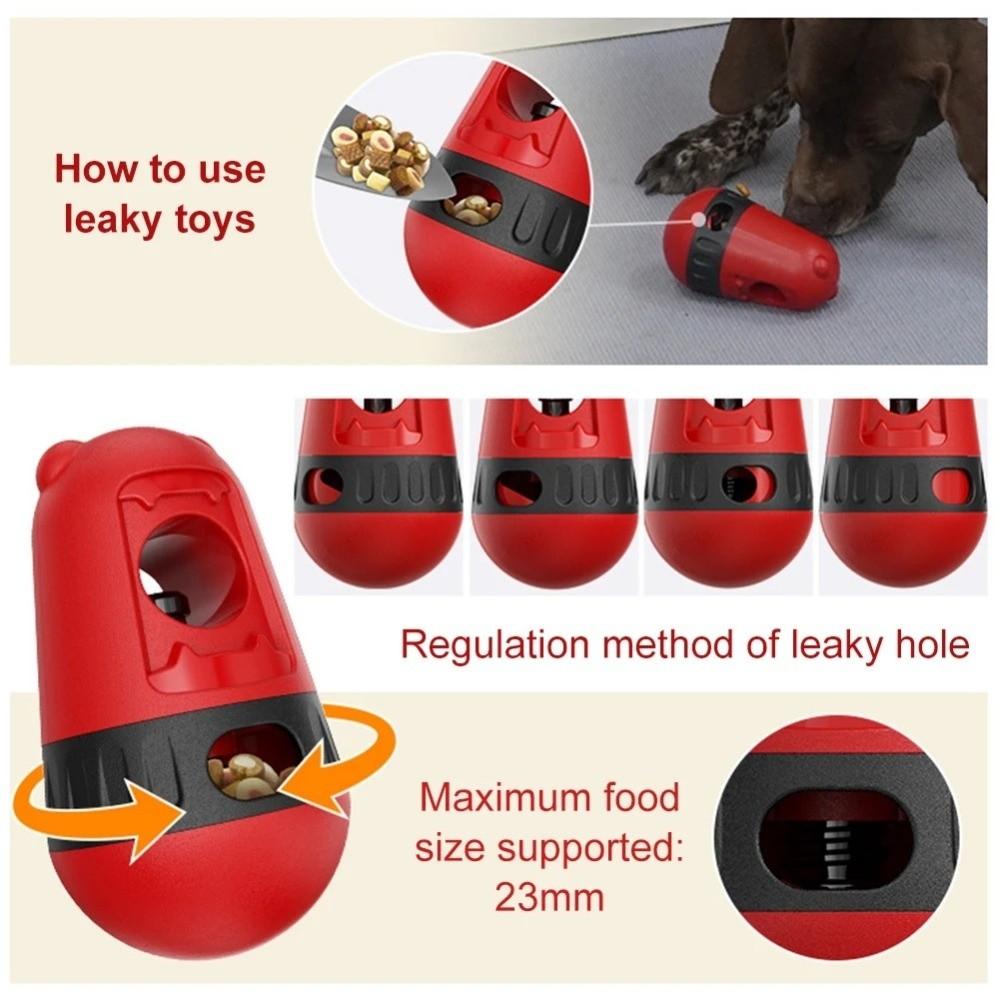 Relieve Boredom Dog Treat Dispenser Toy Feeding Food Dispensing Toy  for Small & Medium Dogs