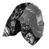 1 Sets of Welded Helmet Covers and Helmet Bib Sets, with Welded Accessories Featuring a Press Fit Seal To Protect the Neck, Suit