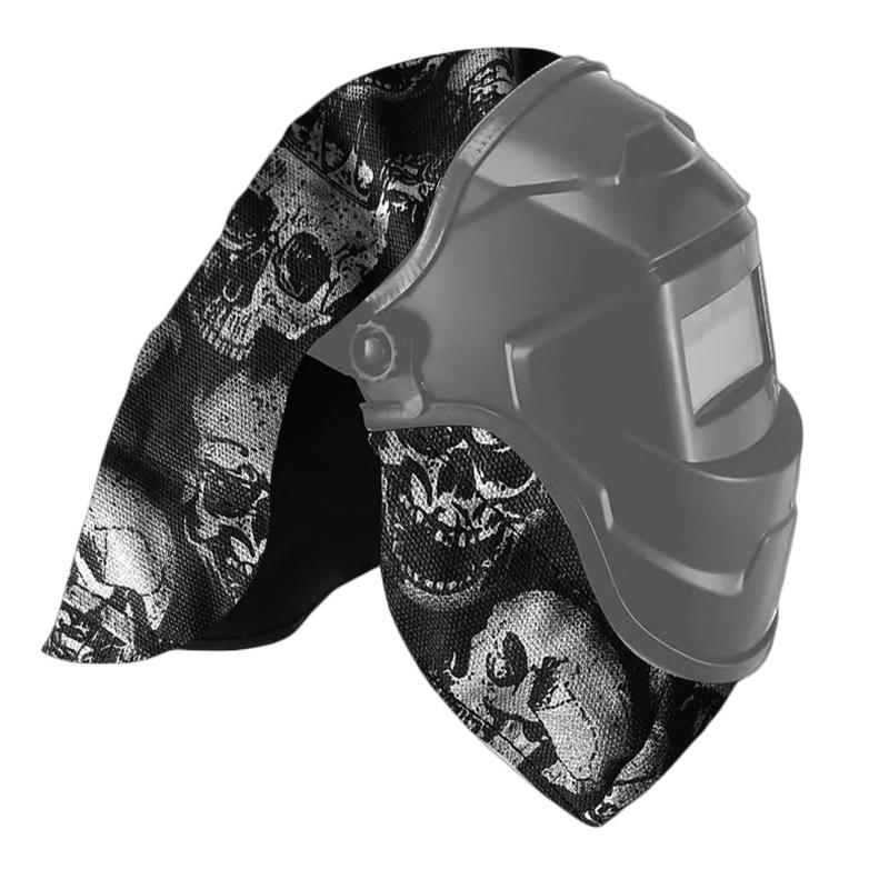 1 Sets of Welded Helmet Covers and Helmet Bib Sets, with Welded Accessories Featuring a Press Fit Seal To Protect the Neck, Suit