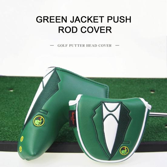 Golf Putter Cover Scratch-resistant Fine Workmanship Dirt-resistant Moisture Proof Magnetic Dustproof Tear
