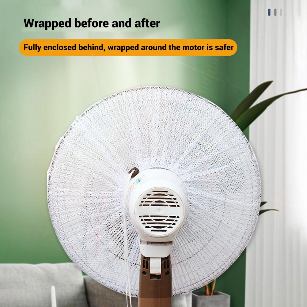 Electric Fan Mesh Covers for Baby Kids Finger Protector Safety Mesh Nets Cover Home Office Dust