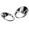 2Pcs Car Front Headlight Fog Lamp Cover Trim Frame Moulding for Suzuki Vitara 16 18