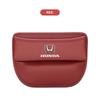 CMEAH1 PU Leather Car Seat Side Storage Pocket Suede Gap Filler Organizer Box for Honda Accord CRV XRV Civic FIT Auto Accessories
