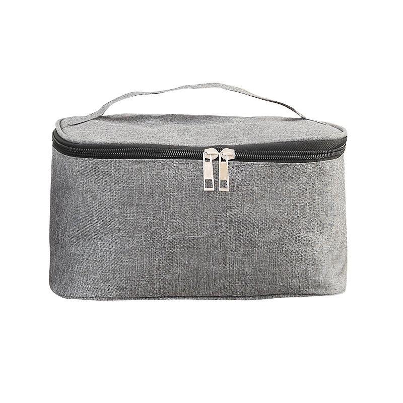 Simple Large Capacity Handheld Travel Storage Waterproof Toiletry Cosmetic Bag