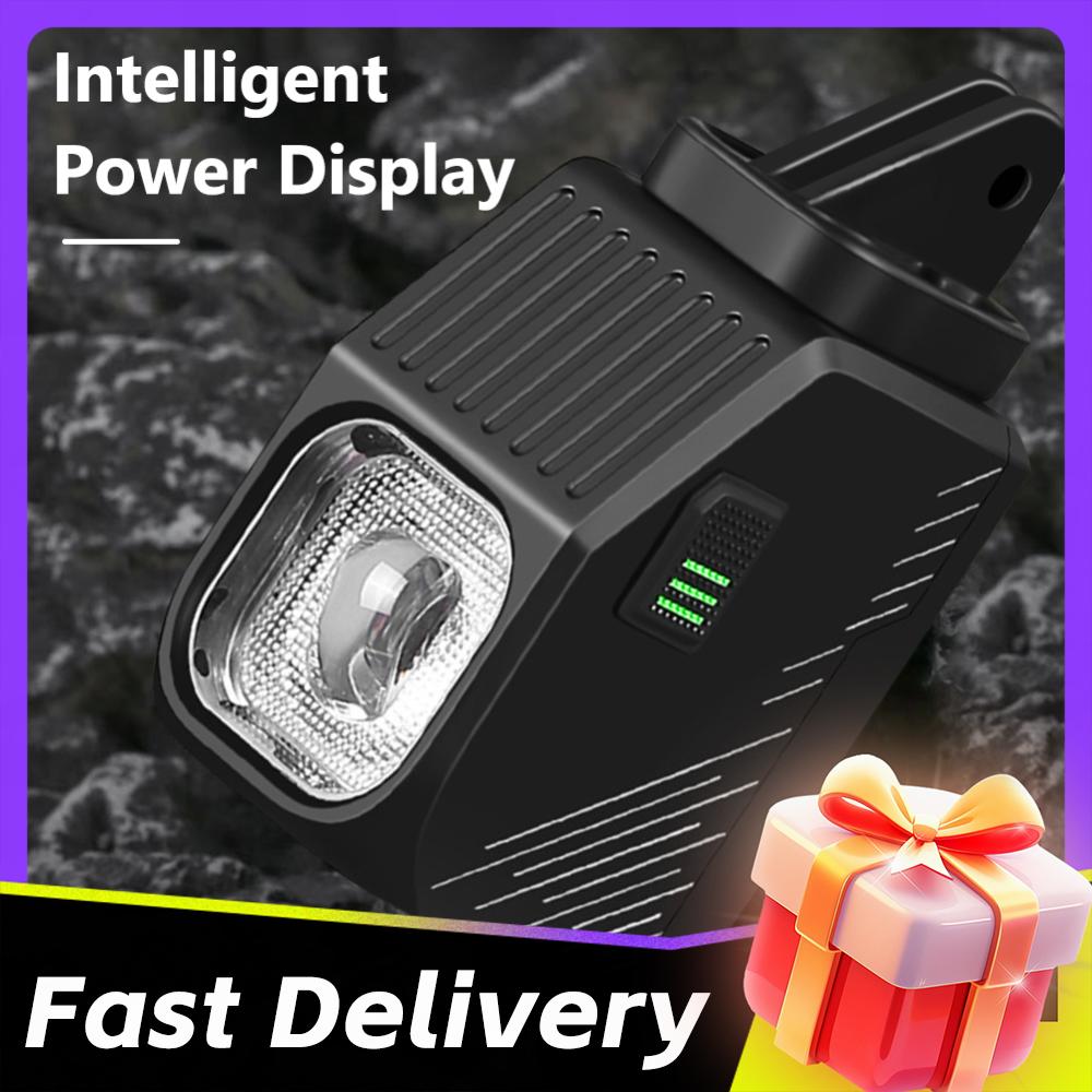 LED Bicycle Front Hanging Light Remote Control Rechargeable 1000LM Bike Light High Brightness Bike Night Light Bike Accessories