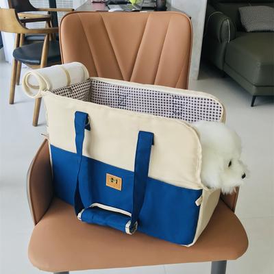 Sac de transport portable pour animaux de compagnie, sac de transport respirant pour chats et chiens, sac de voyage pour chats et petits chiens, sac de transport pour siège auto