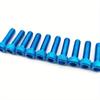 10 Stück Bunt Universal 6MM Racing Motocross Teil Kit Verkleidung Dirt Pit Bike Moto Befestigung Muttern Schrauben Zubehör Motorradschraube