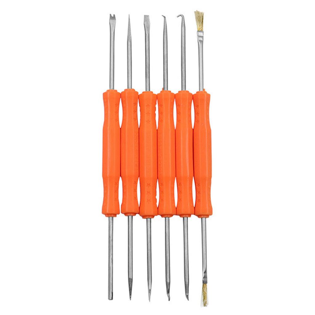 6Pcs Electronic Heat Assist Repair Tool Double Sided Soldering Aid Repair Tools Welding Assist Disassemble Tool