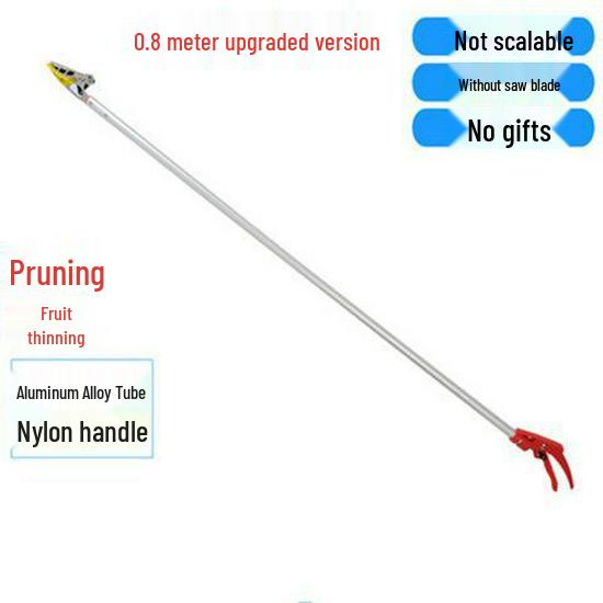 Yüksek Dallar İçin Teleskopik Budama Makası ve Meyve Toplayıcı - Trabzon Hurması, Liçi, Longan ve Malta Eriği İçin İdeal